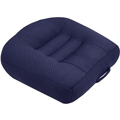 WYJHNLBEDC Autostoelverhoger, 40 x 40 cm, vergroot effectief het zicht, ook geschikt voor tafel, stoel, rolstoel, tuinstoel, bank, donkerblauw WYJHNLBEDC Autostoelverhoger, 40 x 40 cm, vergroot effectief het zicht, ook geschikt voor tafel, stoel, rolstoel, tuinstoel, bank, donkerblauw
