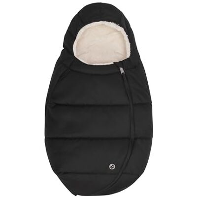 Maxi-Cosi Babyvoetenzak (45-75 cm), babyvoetenzak, comfortabel, eenvoudig en veilig, zachte en robuuste stof, machinewasbaar, compatibel met babyautostoelen, zwart Maxi-Cosi Babyvoetenzak (45-75 cm), babyvoetenzak, comfortabel, eenvoudig en veilig, zachte en robuuste stof, machinewasbaar, compatibel met babyautostoelen, zwart