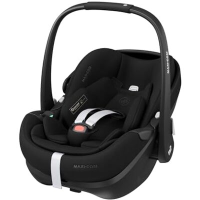 Maxi-Cosi Pebble 360 Pro² i-Size, babyautostoel, 360 pasgeborenen, glijden en draaien met SlideTech®-technologie, volledig verlengd, ClimaFlow, G-CELL, 0 tot 18 maanden, Twillic Black Maxi-Cosi Pebble 360 Pro² i-Size, babyautostoel, 360 pasgeborenen, glijden en draaien met SlideTech®-technologie, volledig verlengd, ClimaFlow, G-CELL, 0 tot 18 maanden, Twillic Black