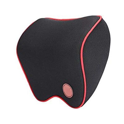 YMZ Nekkussen 3D Memory Foam auto nekkussen nekkussen vezelkussen auto accessoires auto zitkussen neksteun (rood) YMZ Nekkussen 3D Memory Foam auto nekkussen nekkussen vezelkussen auto accessoires auto zitkussen neksteun (rood)