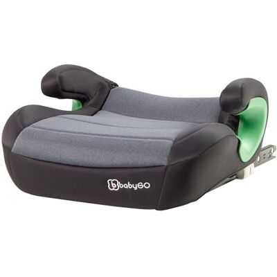 BABYGO Bursa III zitverhoger volgens de nieuwe I-Size standaard kinderzitverhoger met verstelbare Isofix kinderautostoel grijs (135-150) BABYGO Bursa III zitverhoger volgens de nieuwe I-Size standaard kinderzitverhoger met verstelbare Isofix kinderautostoel grijs (135-150)