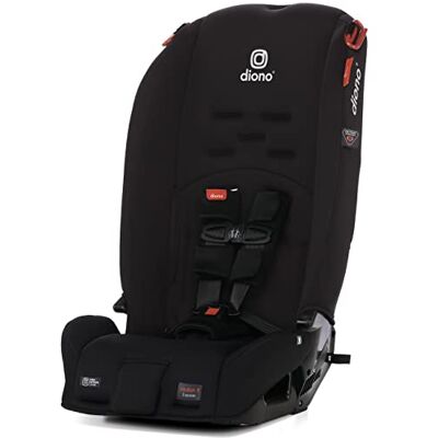 Diono Radian 3R, 3-in-1 converteerbare autostoel, achter en vooraan, autostoel 10 jaar 1, slim fit 3 door, jet zwart Diono Radian 3R, 3-in-1 converteerbare autostoel, achter en vooraan, autostoel 10 jaar 1, slim fit 3 door, jet zwart