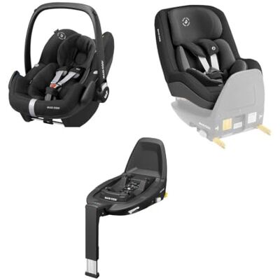 Maxi-Cosi Pebble Pro & Pearl Pro² Lot de 3 sièges auto FamilyFix 0-4 ans Maxi-Cosi Pebble Pro & Pearl Pro² Lot de 3 sièges auto FamilyFix 0-4 ans