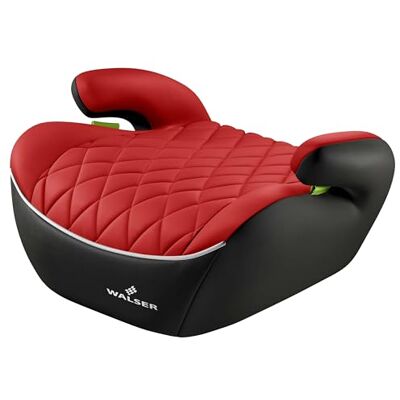 Walser Premium kinderzitverhoger auto, kinderzitje auto Andy 125-150 cm, kinderzitverhoger auto nieuwste standaard 2024 ECE R 129 zwart/rood Walser Premium kinderzitverhoger auto, kinderzitje auto Andy 125-150 cm, kinderzitverhoger auto nieuwste standaard 2024 ECE R 129 zwart/rood