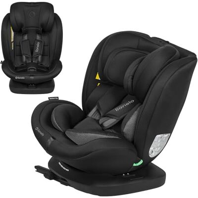 Lionelo Bastiaan i-Size 4-in-1 autostoel voor kinderen van 0-12 jaar (40-150 cm) ISOFIX en de nieuwste R129-standaard optie naar achteren gericht, 21 360° draaibare instellingen, zijdelingse Lionelo Bastiaan i-Size 4-in-1 autostoel voor kinderen van 0-12 jaar (40-150 cm) ISOFIX en de nieuwste R129-standaard optie naar achteren gericht, 21 360° draaibare instellingen, zijdelingse