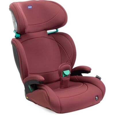 Chicco Quizy Lite i-Size Autostoel voor kinderen, 3-12 jaar (100-150 cm), ca. 15-36 kg, groep 2-3, ligpositie, in hoogte verstelbaar, gevoerde armleuningen, comfort, rood Chicco Quizy Lite i-Size Autostoel voor kinderen, 3-12 jaar (100-150 cm), ca. 15-36 kg, groep 2-3, ligpositie, in hoogte verstelbaar, gevoerde armleuningen, comfort, rood
