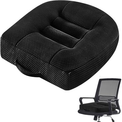 Aicharynic Autostoelkussen, 40 x 40 cm, ergonomisch, orthopedisch, voor bureaustoel, auto, rolstoel of verhoging voor volwassenen, extra groot Aicharynic Autostoelkussen, 40 x 40 cm, ergonomisch, orthopedisch, voor bureaustoel, auto, rolstoel of verhoging voor volwassenen, extra groot
