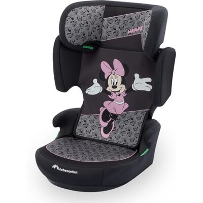 Bebeconfort Disney Road Safe i-Size, autostoelverhoger voor kinderen, 3,5-12 jaar (100-150 cm), autostoel Minnie, installatie met veiligheidsgordel, 14 hoofdsteunposities, authentieke Minnie Bebeconfort Disney Road Safe i-Size, autostoelverhoger voor kinderen, 3,5-12 jaar (100-150 cm), autostoel Minnie, installatie met veiligheidsgordel, 14 hoofdsteunposities, authentieke Minnie