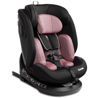 CARETERO best for babies CARETERO Azure i-Size autostoel voor kinderen, 40-150 cm, autostoel 360 met ISOFIX 0-12 jaar & Top Tether verstelbare hoofdsteun en helling ECE R129 norm roze CARETERO best for babies CARETERO Azure i-Size autostoel voor kinderen, 40-150 cm, autostoel 360 met ISOFIX 0-12 jaar & Top Tether verstelbare hoofdsteun en helling ECE R129 norm roze