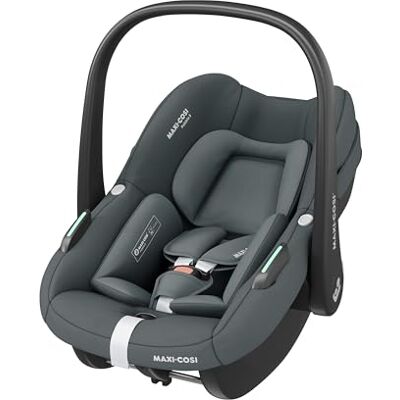 Maxi-Cosi Pebble S i-Size, babyautostoel, 0-15 maanden, 0-13 kg, 40-83 cm, lichte Isofix autostoel, Click & Go installatie, G-CELL zijschokbescherming, verkleinkussen, tonal grafiet Maxi-Cosi Pebble S i-Size, babyautostoel, 0-15 maanden, 0-13 kg, 40-83 cm, lichte Isofix autostoel, Click & Go installatie, G-CELL zijschokbescherming, verkleinkussen, tonal grafiet