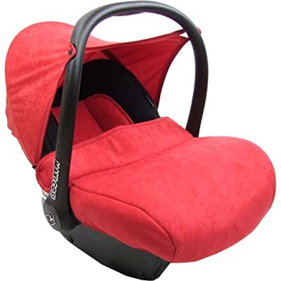 BambiniWelt by Rafael K. BAMBINIWELT Vervangende hoes compatibel met Maxi-Cosi CabrioFix babydraagzak, complete 7-delige set (zwart/rood) BambiniWelt by Rafael K. BAMBINIWELT Vervangende hoes compatibel met Maxi-Cosi CabrioFix babydraagzak, complete 7-delige set (zwart/rood)