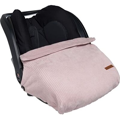 BO BABY'S ONLY Sense autostoelhoes oudroze 80% katoen/20% polyester BO BABY'S ONLY Sense autostoelhoes oudroze 80% katoen/20% polyester