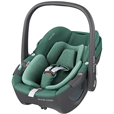 Maxi-Cosi Pebble 360 i-Size Cosi babyautostoel voor pasgeborenen, 360º, 0 15 maanden (40 83 cm), draaiing met een hand, G-CELL bescherming tegen zijdelingse stoten, Essential Green Maxi-Cosi Pebble 360 i-Size Cosi babyautostoel voor pasgeborenen, 360º, 0 15 maanden (40 83 cm), draaiing met een hand, G-CELL bescherming tegen zijdelingse stoten, Essential Green
