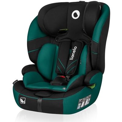 Lionelo Levi One i-Size Autostoel voor baby's, groep 1/2/3 (76-150 cm, 9-36 kg), R129, 5-punts gordel, hoofdsteun 10 posities, brede zitting, traagschuim, zijdelingse bescherming, uitbreidbaar, groen Lionelo Levi One i-Size Autostoel voor baby's, groep 1/2/3 (76-150 cm, 9-36 kg), R129, 5-punts gordel, hoofdsteun 10 posities, brede zitting, traagschuim, zijdelingse bescherming, uitbreidbaar, groen