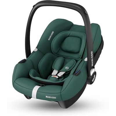 Maxi-Cosi CabrioFix i-Size baby-autostoeltje, 0-12 maanden, max. 12 kg, lichtgewicht (3,2 kg) ISOFIX autostoeltje, grote kap, ultraplat, compatibel met kinderwagens, Essentieel groen Maxi-Cosi CabrioFix i-Size baby-autostoeltje, 0-12 maanden, max. 12 kg, lichtgewicht (3,2 kg) ISOFIX autostoeltje, grote kap, ultraplat, compatibel met kinderwagens, Essentieel groen