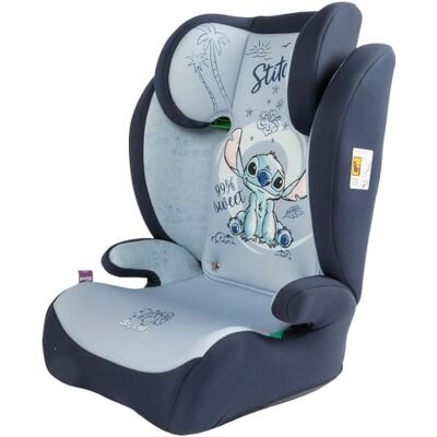Tataway Disney Stitch i-Size autostoel voor kinderen van 15-36 kg (3,5-12 jaar), 100-150 cm, groep 2/3, 3-punts veiligheidsgordel, blauw Tataway Disney Stitch i-Size autostoel voor kinderen van 15-36 kg (3,5-12 jaar), 100-150 cm, groep 2/3, 3-punts veiligheidsgordel, blauw