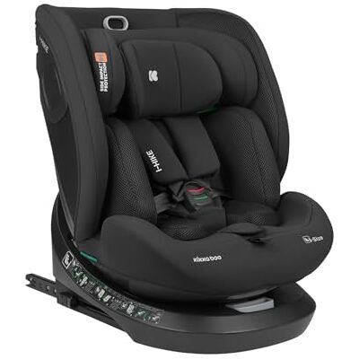 Kikka Boo Kikkaboo i-Size i-Hike kinderzitje (40-150 cm) Isofix 360° draaibaar verstelbaar, kleur: zwart Kikka Boo Kikkaboo i-Size i-Hike kinderzitje (40-150 cm) Isofix 360° draaibaar verstelbaar, kleur: zwart