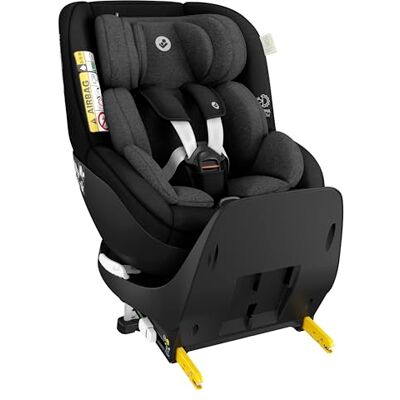 Maxi-Cosi Mica Pro Eco Autostoel, Isofix 360° draaibaar, voor kinderen van 0-4 jaar (40-105 cm), ClimaFlow, G-CELL-bescherming tegen zijstoten, I-Size R129, authentiek zwart Maxi-Cosi Mica Pro Eco Autostoel, Isofix 360° draaibaar, voor kinderen van 0-4 jaar (40-105 cm), ClimaFlow, G-CELL-bescherming tegen zijstoten, I-Size R129, authentiek zwart
