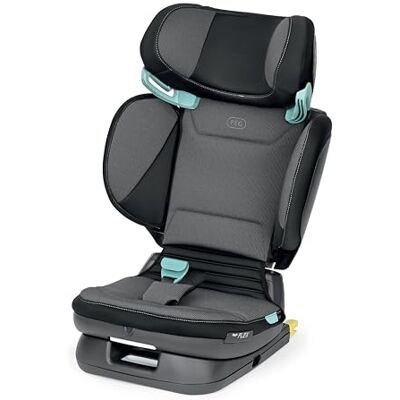 Peg Perego Viaggio Flex Isofix autostoel met geavanceerde technologie, kantelbaar en versterkte rugleuning, voor kinderen van 100 tot 150 cm (3-12 jaar), 15-36 kg, zwart kristal Peg Perego Viaggio Flex Isofix autostoel met geavanceerde technologie, kantelbaar en versterkte rugleuning, voor kinderen van 100 tot 150 cm (3-12 jaar), 15-36 kg, zwart kristal