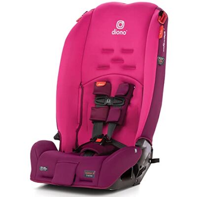 Diono Radian 3R 3-in-1 converteerbare autostoel, achter en naar voren gericht, autostoel 10 jaar, slanke pasvorm, 7,6 cm, roze bloem Diono Radian 3R 3-in-1 converteerbare autostoel, achter en naar voren gericht, autostoel 10 jaar, slanke pasvorm, 7,6 cm, roze bloem