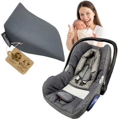 BambiniWelt by Rafael K. Zitkussen geschikt voor Maxi Cosi Cabrio Fix en Citi (donkergrijs) BambiniWelt by Rafael K. Zitkussen geschikt voor Maxi Cosi Cabrio Fix en Citi (donkergrijs)