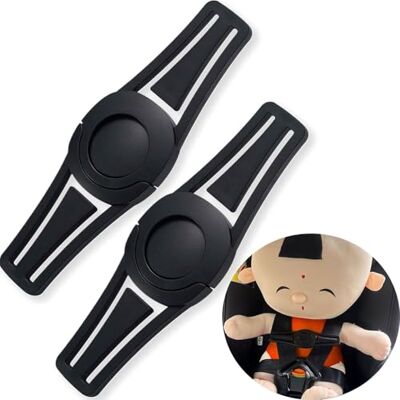 Wxinsheng 2 stuks veiligheidsgordelclips voor kinderzitje gespbescherming voor autostoel borstriemclip Wxinsheng 2 stuks veiligheidsgordelclips voor kinderzitje gespbescherming voor autostoel borstriemclip