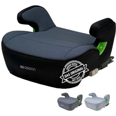 Osann Junior Isofix i-Size zitverhoger met auto, Isofix voor kinderen, 126-150 cm, zwart Osann Junior Isofix i-Size zitverhoger met auto, Isofix voor kinderen, 126-150 cm, zwart