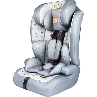 TATAWAY Coral Batman I-SIZE R129 Autostoel voor kinderen van 15 maanden tot 12 jaar, montage met riem en/of Isofix, verstelbare hoofdsteun, zijbescherming, DC Comics Graphic TATAWAY Coral Batman I-SIZE R129 Autostoel voor kinderen van 15 maanden tot 12 jaar, montage met riem en/of Isofix, verstelbare hoofdsteun, zijbescherming, DC Comics Graphic