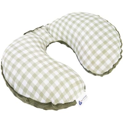 Medi Partners NECK PILLOW Neksteun voor kinderen, 100% katoen/minky nekkussen voor baby's, voor kinderwagen, reizen, slapen, nek, slaapkussen, roll Medi Partners NECK PILLOW Neksteun voor kinderen, 100% katoen/minky nekkussen voor baby's, voor kinderwagen, reizen, slapen, nek, slaapkussen, roll