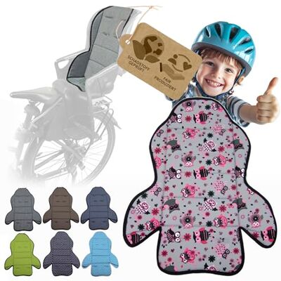 BambiniWelt by Rafael K. Vervangende hoes voor fietszadel geschikt voor Römer Jockey Design MOD 3 (uil $12) BambiniWelt by Rafael K. Vervangende hoes voor fietszadel geschikt voor Römer Jockey Design MOD 3 (uil $12)