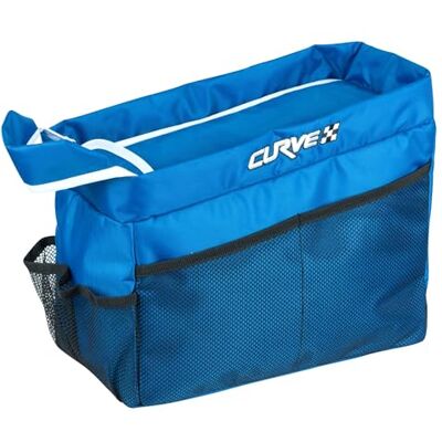 Walser Achterbank-organizer, gebogen, blauw/zwart Walser Achterbank-organizer, gebogen, blauw/zwart