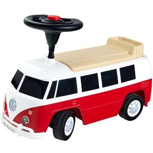 BIG Volkswagen Van T1 rode drager babydrager opbergdoos en stuurwiel vanaf 18 maanden 800055320 BIG Volkswagen Van T1 rode drager babydrager opbergdoos en stuurwiel vanaf 18 maanden 800055320