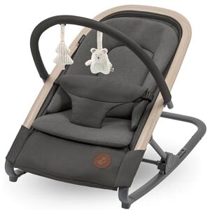 Maxi-Cosi Kori 2-in-1 Baby wipstoel met speelgoedboog, 0-2 jaar, tot 15 kg, Baby bouncer, 3 ligstanden met één hand, Easy-in harnas, Lichtgewicht en compact, 2 speeltjes, Beyond Graphite Maxi-Cosi Kori 2-in-1 Baby wipstoel met speelgoedboog, 0-2 jaar, tot 15 kg, Baby bouncer, 3 ligstanden met één hand, Easy-in harnas, Lichtgewicht en compact, 2 speeltjes, Beyond Graphite
