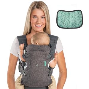 INFANTINO Flip Advanced 4-in-1, babydraagzak met ergonomische zitting, aanpasbaar, draagmethode met het gezicht naar de drager, voor pasgeborenen en baby's van 3,5 tot 14,5 kg INFANTINO Flip Advanced 4-in-1, babydraagzak met ergonomische zitting, aanpasbaar, draagmethode met het gezicht naar de drager, voor pasgeborenen en baby's van 3,5 tot 14,5 kg