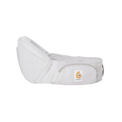 Ergobaby Lift Hip Seat Babydrager met buikzitje voor baby's en peuters vanaf 6 maanden (7,7 kg tot 20,4 kg) parelgrijs Ergobaby Lift Hip Seat Babydrager met buikzitje voor baby's en peuters vanaf 6 maanden (7,7 kg tot 20,4 kg) parelgrijs