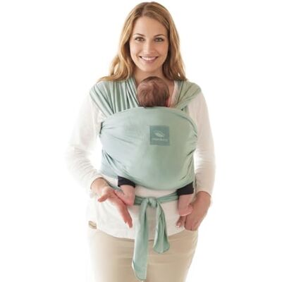 Manduca Sling > Mint < draagdoek voor baby/babydrager elastisch, GOTS-certificaat, 100% biologisch katoen, voor pasgeborenen vanaf de geboorte en kinderen (3,5-15 kg), mintgroen Manduca Sling > Mint < draagdoek voor baby/babydrager elastisch, GOTS-certificaat, 100% biologisch katoen, voor pasgeborenen vanaf de geboorte en kinderen (3,5-15 kg), mintgroen