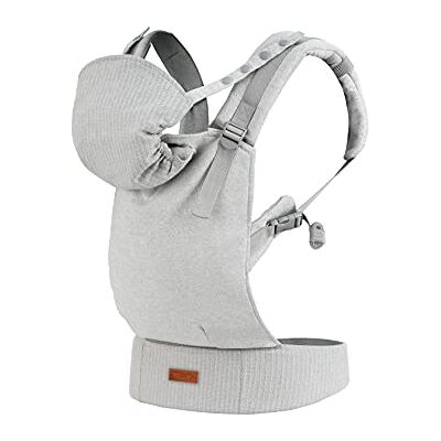 Momi COLLET Babydrager voor kinderen van 3 tot 48 maanden (gewicht 4-20 kg), 2 draagposities met 6 verstelpunten, met capuchon en hoofdsteun voor kinderen Momi COLLET Babydrager voor kinderen van 3 tot 48 maanden (gewicht 4-20 kg), 2 draagposities met 6 verstelpunten, met capuchon en hoofdsteun voor kinderen