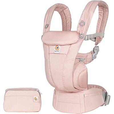 Ergobaby Omni Dream-babyrugzak voor pasgeborenen vanaf de geboorte tot 20,4 kg, ergonomische babydrager van zacht katoen, 4 posities om te dragen (roze kwarts) Ergobaby Omni Dream-babyrugzak voor pasgeborenen vanaf de geboorte tot 20,4 kg, ergonomische babydrager van zacht katoen, 4 posities om te dragen (roze kwarts)