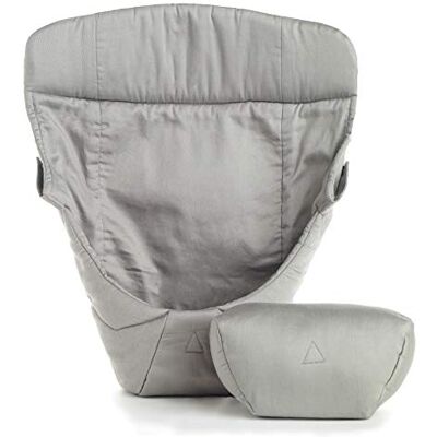 Ergobaby Verstelbaar Inzetstuk voor een Babydraagzak, Ergonomisch met Hoofd- en Neksteun Grijs Ergobaby Verstelbaar Inzetstuk voor een Babydraagzak, Ergonomisch met Hoofd- en Neksteun Grijs