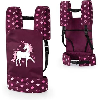 Bayer Design 62223AA EasyCarry Poppenhouder, gevoerde riem, draagbaar voor en achter, verstelbaar, accessoires voor poppen en pluche Bayer Design 62223AA EasyCarry Poppenhouder, gevoerde riem, draagbaar voor en achter, verstelbaar, accessoires voor poppen en pluche