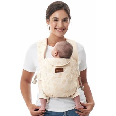 Momcozy Babydrager voor pasgeborenen vanaf de geboorte 3-11 kg abrikoos Met neksteun, ergonomische M-positie, EVA-lendensteun, wasbaar en ademend, tailleband 64-127 cm Momcozy Babydrager voor pasgeborenen vanaf de geboorte 3-11 kg abrikoos Met neksteun, ergonomische M-positie, EVA-lendensteun, wasbaar en ademend, tailleband 64-127 cm