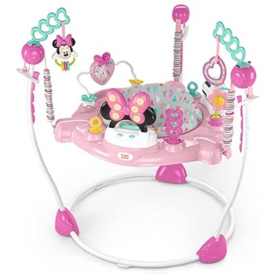 Bright Starts , Disney Minnie Mouse activiteitentrui voor baby's Forever Besties met lichten en melodieën, vanaf 6 maanden Bright Starts , Disney Minnie Mouse activiteitentrui voor baby's Forever Besties met lichten en melodieën, vanaf 6 maanden