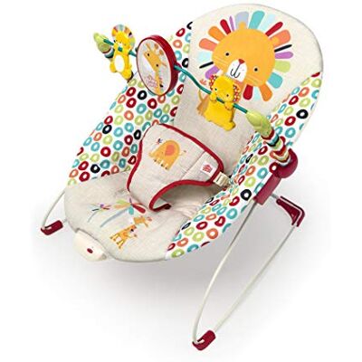 Bright Starts Draagbare babywipstoel, rustgevende trilling, afneembare speelgoedstang, 0-6 maanden, 6-9 kg, PlayfulPinwheels Bright Starts Draagbare babywipstoel, rustgevende trilling, afneembare speelgoedstang, 0-6 maanden, 6-9 kg, PlayfulPinwheels