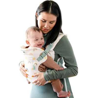 INFANTINO Babydrager 4-in-1 Flip Ergonomische en converteerbare babydrager 4 draagmodi Comfortabel Verstelbare gevoerde riemen Voor baby's van 3,6 tot 14,5 kg Regenboog INFANTINO Babydrager 4-in-1 Flip Ergonomische en converteerbare babydrager 4 draagmodi Comfortabel Verstelbare gevoerde riemen Voor baby's van 3,6 tot 14,5 kg Regenboog