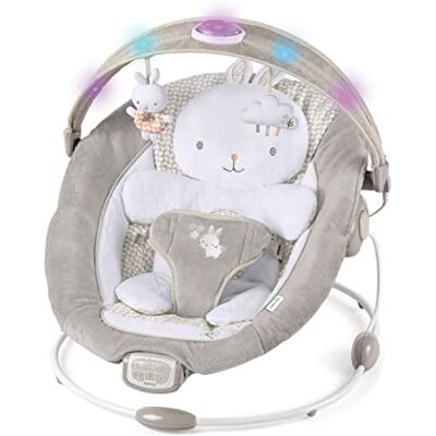 Ingenuity , Ligstoel en springstoel – Twinkle Tails, 7 rustgevende melodieën en trillingen, lichtboog en afneembaar spel, 2 activiteitenspeelgoed, ultrazacht, vanaf de geboorte tot 9 kg Ingenuity , Ligstoel en springstoel – Twinkle Tails, 7 rustgevende melodieën en trillingen, lichtboog en afneembaar spel, 2 activiteitenspeelgoed, ultrazacht, vanaf de geboorte tot 9 kg