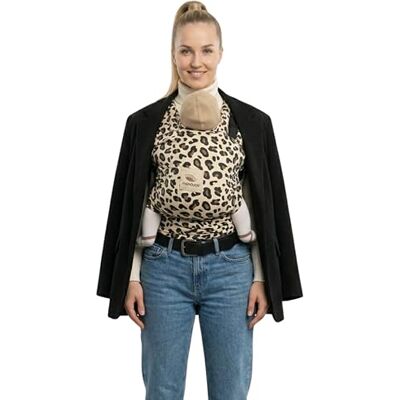 Manduca Sling > < elastische draagdoek / babydrager met Gots-certificaat, 100% biologisch katoen, voor baby's en pasgeborenen (3,5-15kg) (gelimiteerde oplage, Leo) Manduca Sling > < elastische draagdoek / babydrager met Gots-certificaat, 100% biologisch katoen, voor baby's en pasgeborenen (3,5-15kg) (gelimiteerde oplage, Leo)