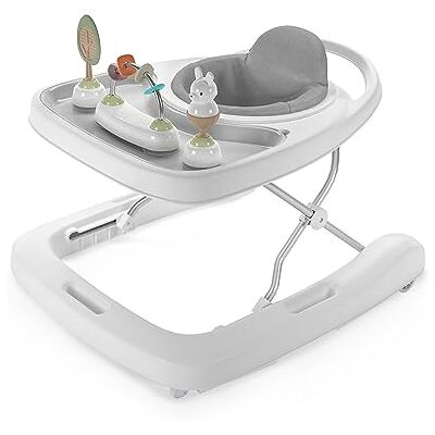 Ingenuity , Step & Sprout 3-in-1 opvouwbare babyloopwagen en duwaar, natuuractiviteitenspeelgoed, in hoogte verstelbaar, gemakkelijk op te vouwen en te reinigen, grijs, 6 maanden + Ingenuity , Step & Sprout 3-in-1 opvouwbare babyloopwagen en duwaar, natuuractiviteitenspeelgoed, in hoogte verstelbaar, gemakkelijk op te vouwen en te reinigen, grijs, 6 maanden +