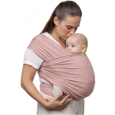 Boba Baby Wrap Carrier Serenity Bloom De originele baby en pasgeboren Sling, perfect voor baby's en baby's tot 15 kg Boba Baby Wrap Carrier Serenity Bloom De originele baby en pasgeboren Sling, perfect voor baby's en baby's tot 15 kg
