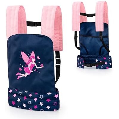 Bayer Design 62216AA EasyCarry Poppenhouder, gevoerde riem, draagbaar voor en achter, verstelbaar, accessoires voor poppen en pluche Bayer Design 62216AA EasyCarry Poppenhouder, gevoerde riem, draagbaar voor en achter, verstelbaar, accessoires voor poppen en pluche