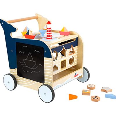 small foot wooden baby walker for first steps, multifunctional, for children from 1 year, 11608 small foot wooden baby walker for first steps, multifunctional, for children from 1 year, 11608
